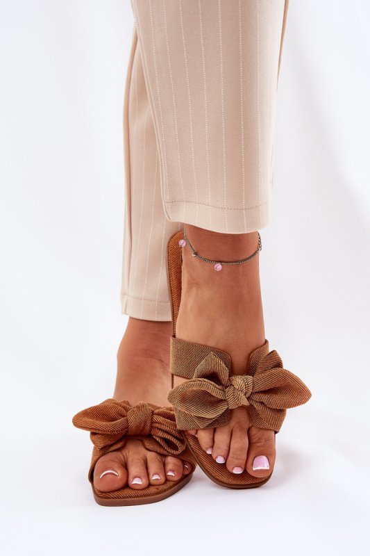 Sandał Klapki Model Tobin LX9614 Camel - Step in style