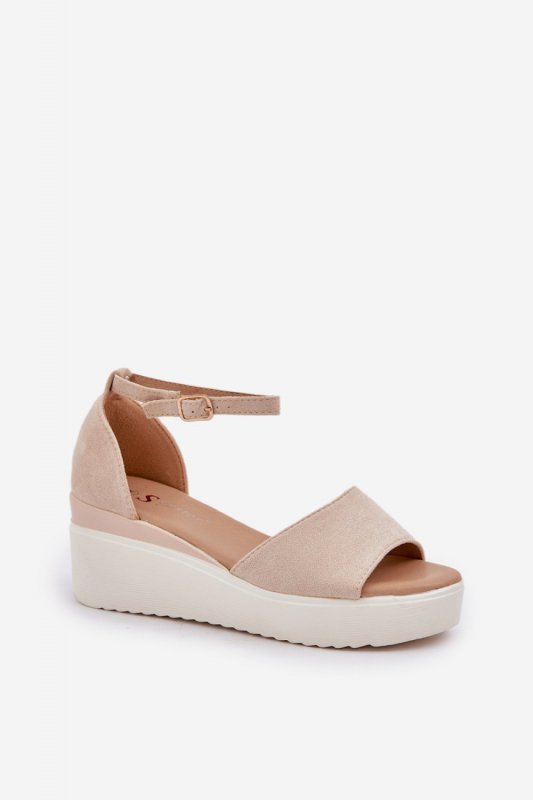 Sandały Model Gillifia JH519P Light Beige - Step in style