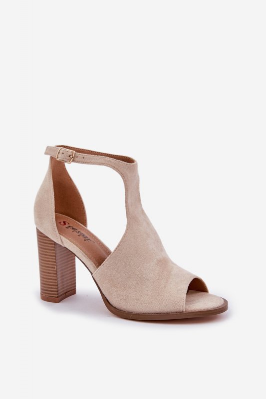Sandały Model Lanadriena M392 Light Beige - Step in style