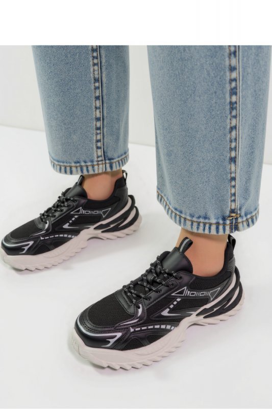 Damskie Sneakersy STORM X BLACK - Inello