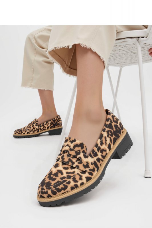 Damskie Mokasyny LORIEN LEOPARD - Inello