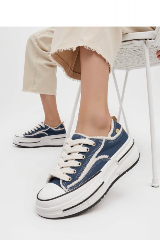 Damskie Sneakersy ROGUE ? Denim Blue - Inello