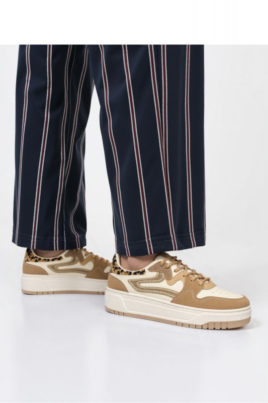 Damskie Sneakersy AVANA ? Beige - Inello