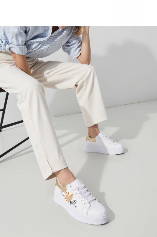 Damskie Sneakersy LUMIX GOLD - Inello