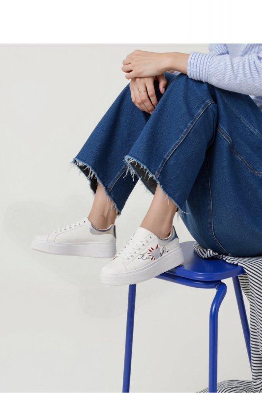 Damskie Sneakersy LUMIX - SILVER - Inello