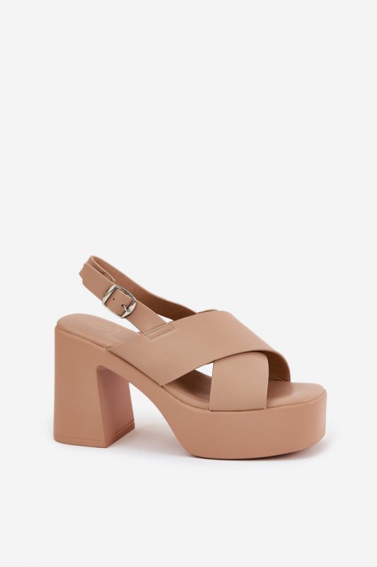 Sandały Model Annavin 218-3 Khaki - Step in style