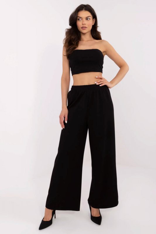 Spodnie Dresowe Model DHJ-SP-19617.62P Black - Italy Moda