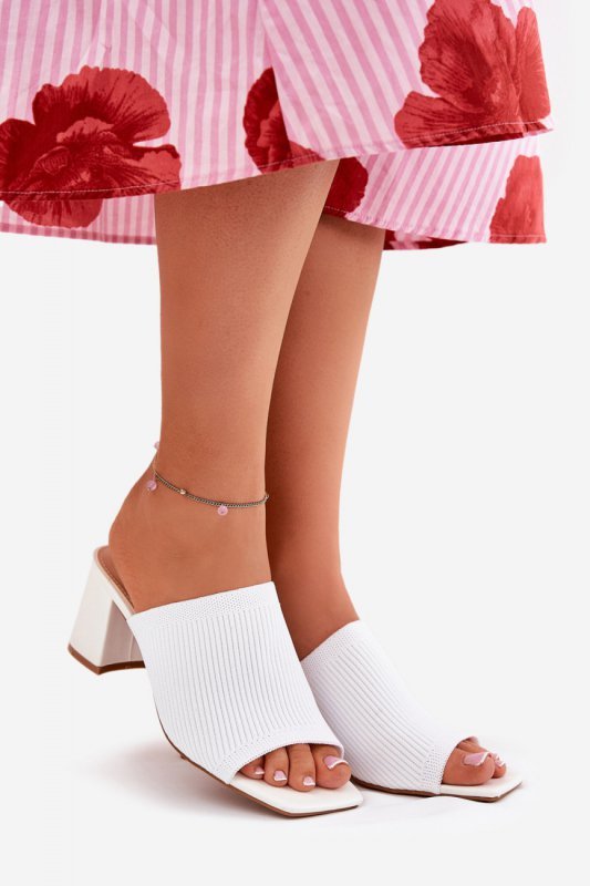 Sandał Klapki Model Wenilan FY35-1 White - Step in style