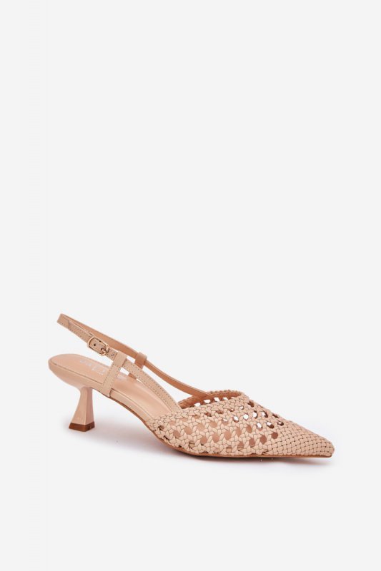 Szpilki Model Umirana 8338-302 Beige - Step in style