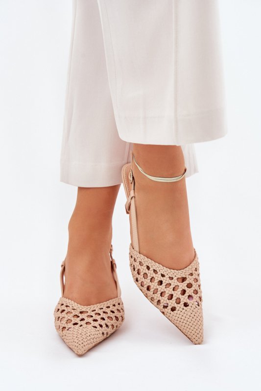 Szpilki Model Umirana 8338-302 Beige - Step in style