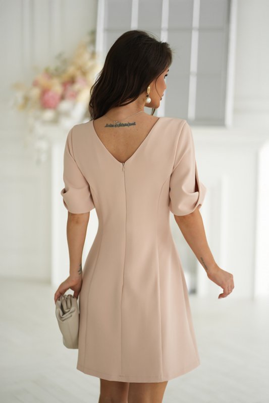 Sukienka Model 326-21 Beige - Bicotone