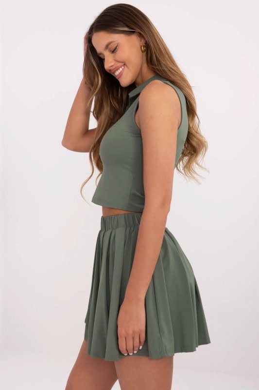 Spódnica Komplet Model NM-KMPL-V7969.17P Khaki - NM