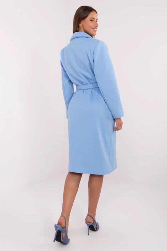 Płaszcz Damski Model MO-PL-1804.00 Light Blue - Italy Moda