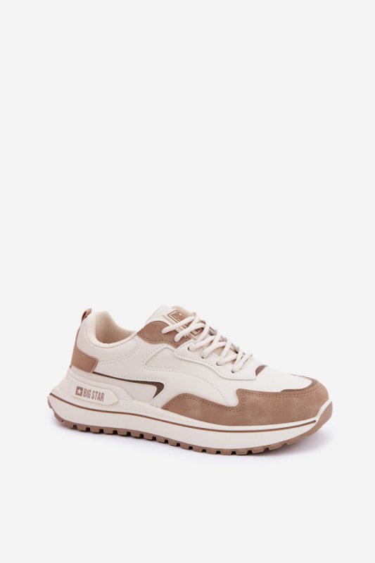 Buty Sportowe Model Big Star RR274A216 HI-POLY SYSTEM Beige - Step in style