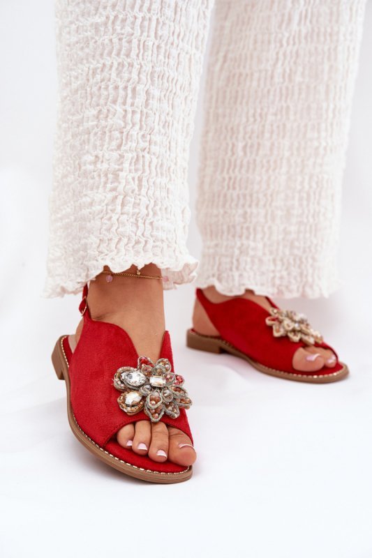 Sandały Model S.Barski KV27-001 Red - Step in style
