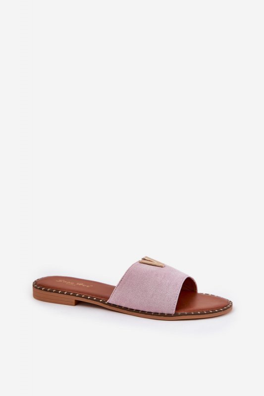 Sandał Klapki Model Saliena HXD-23 Violet - Step in style