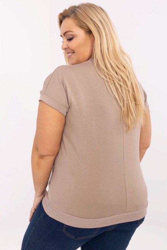 Bluzka Model RV-BZ-A547.01 Dark Beige - Relevance