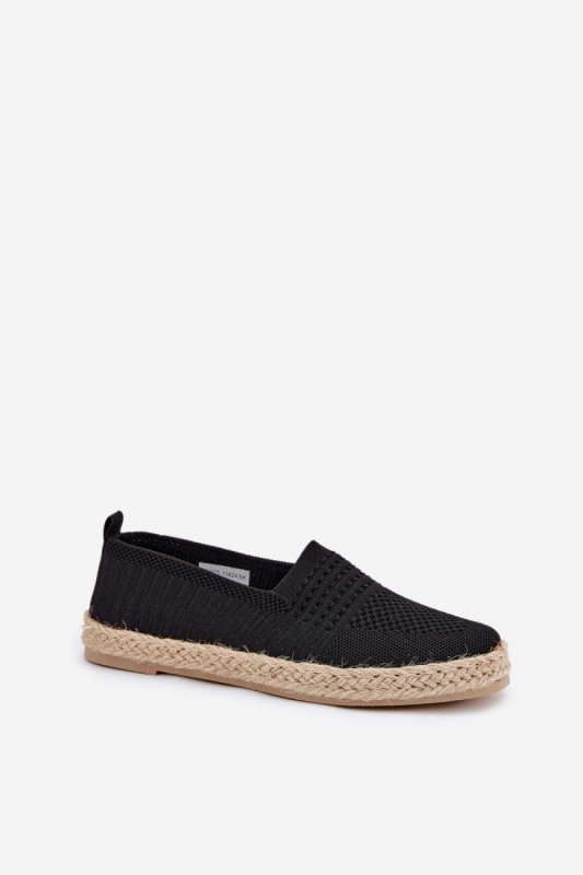 Espadryle Model Vinceza 13624 Black - Step in style