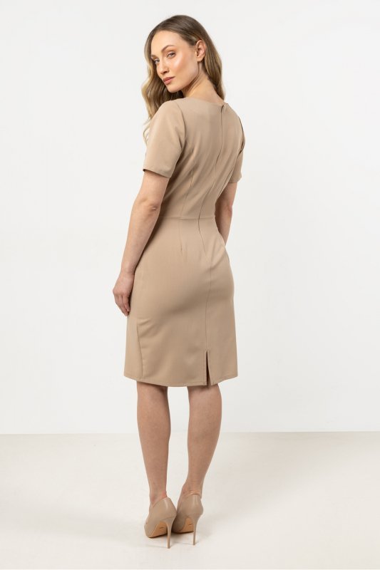 Sukienka Model A710 Beige - awama