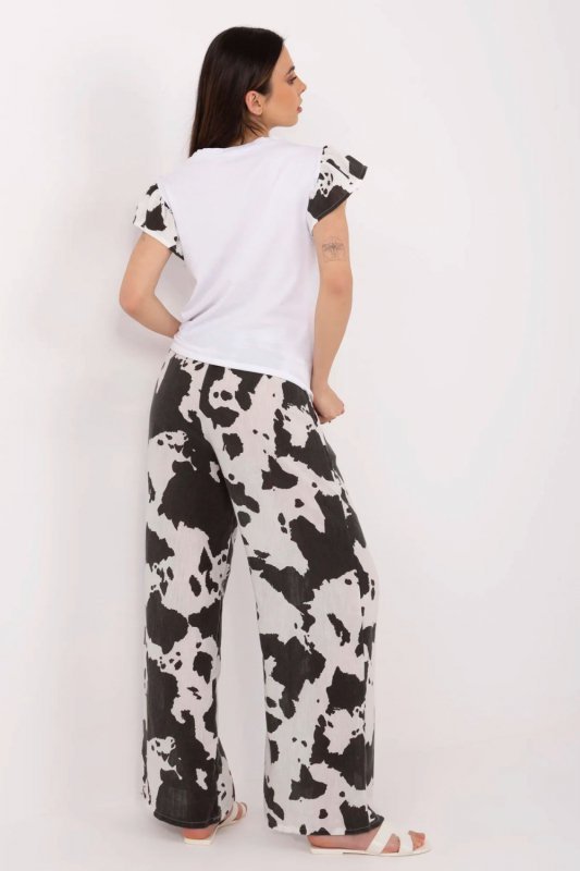 Spodnie Komplet Model MI-KMPL-M58091.88 Black/White - Italy Moda
