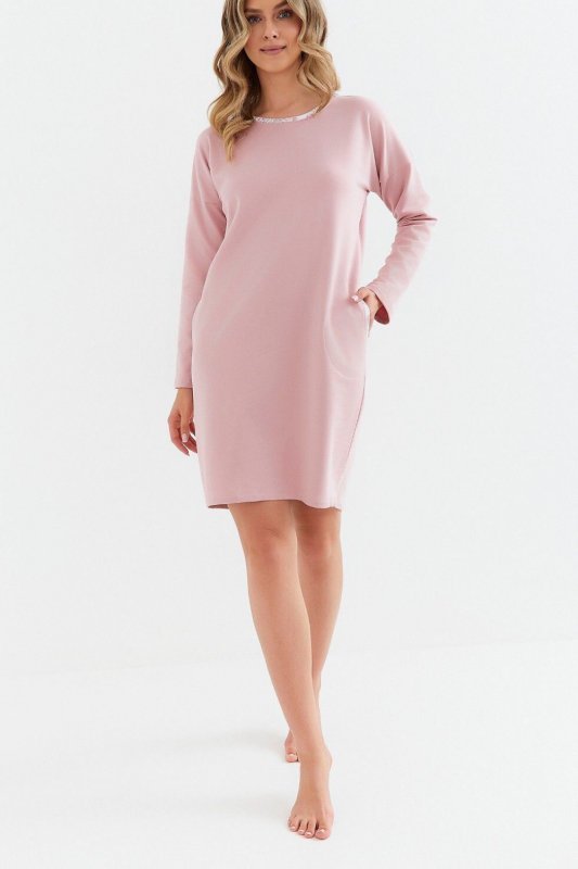 Koszulka nocna Koszula Nocna Model 428 Powder Pink - Cana