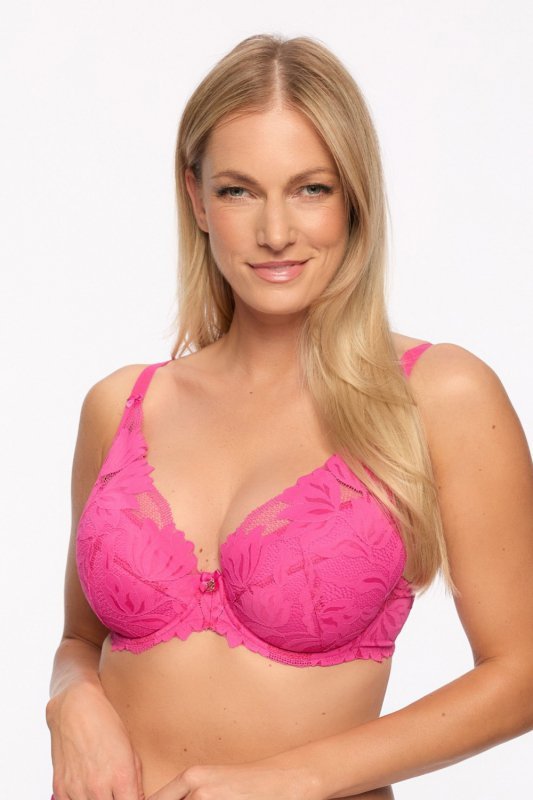 Biustonosz push up Biustonosz Push-up Model Sophie 1225 Fuksja - Gaia