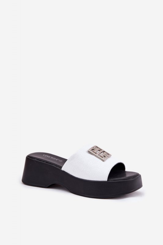 Sandał Klapki Model Vinceza 79526 White - Step in style
