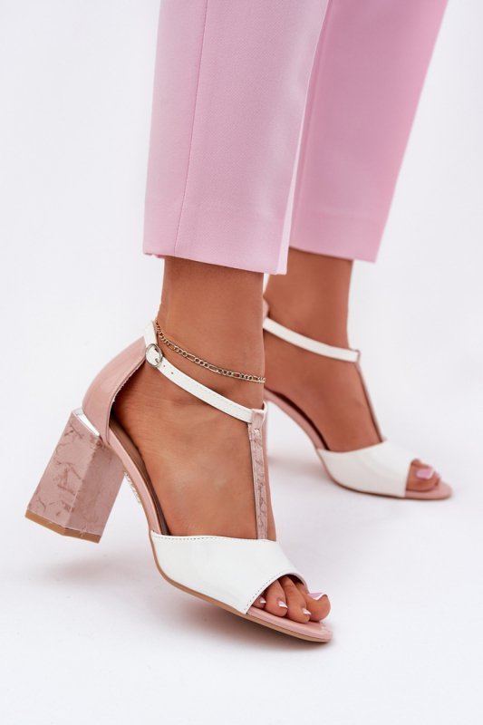 Sandały Model Vinceza 20276 Pink/White - Step in style