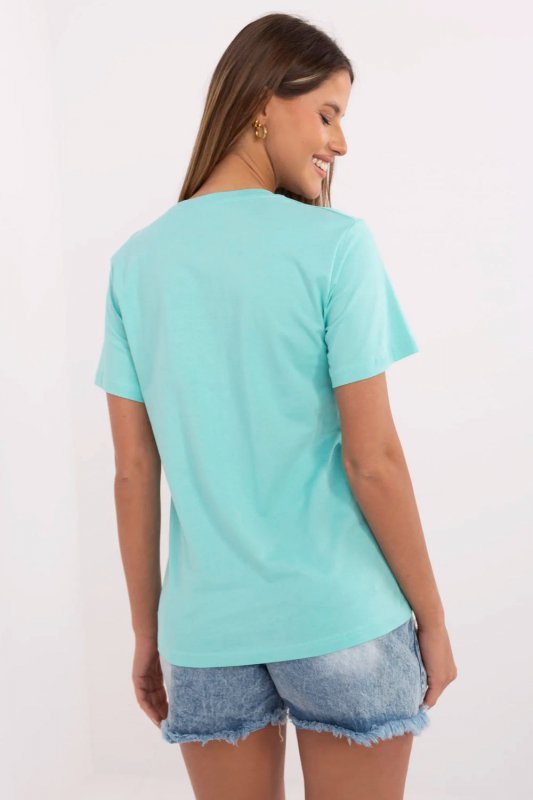 Tshirt Damski Model CLM-TS-1663.96 Mint - Factory Price