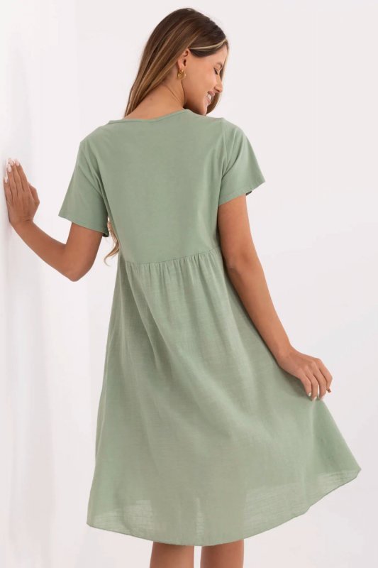 Sukienka Model MO-SK-1005.67 Khaki - Italy Moda