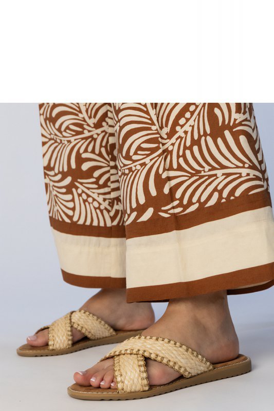 Sandał Klapki Model Ellinara JB1949 Beige - PRIMO