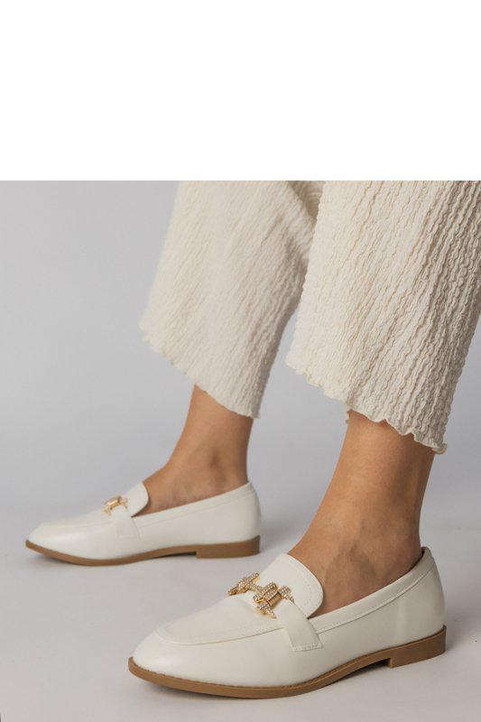 Mokasyny Model Kalinta E5558 White - PRIMO