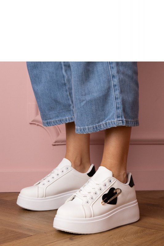 Buty Sportowe Model Lerisol 8919 White/Black - PRIMO