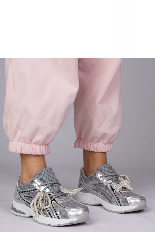 Buty Sportowe Model Lekrus HY2309 Silver - PRIMO