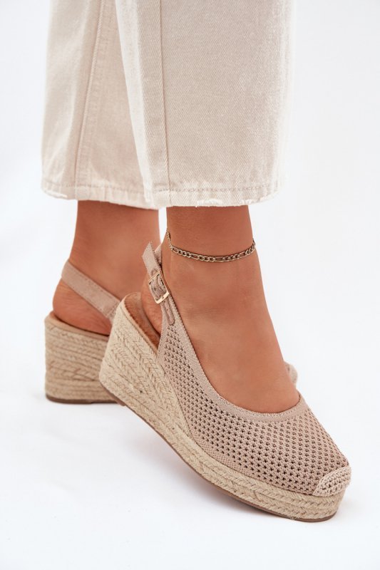 Sandały Model Tulliata 5988 Dark Beige - Step in style