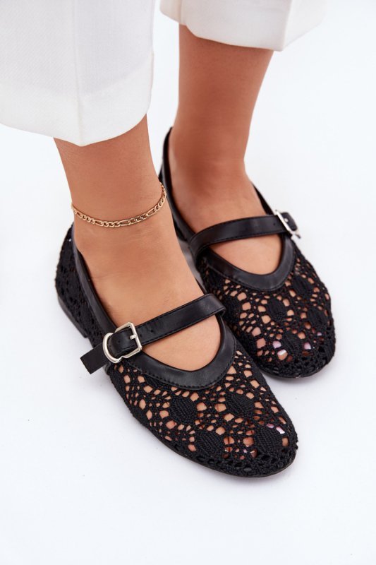Baleriny Model Orphali C-674 Black - Step in style