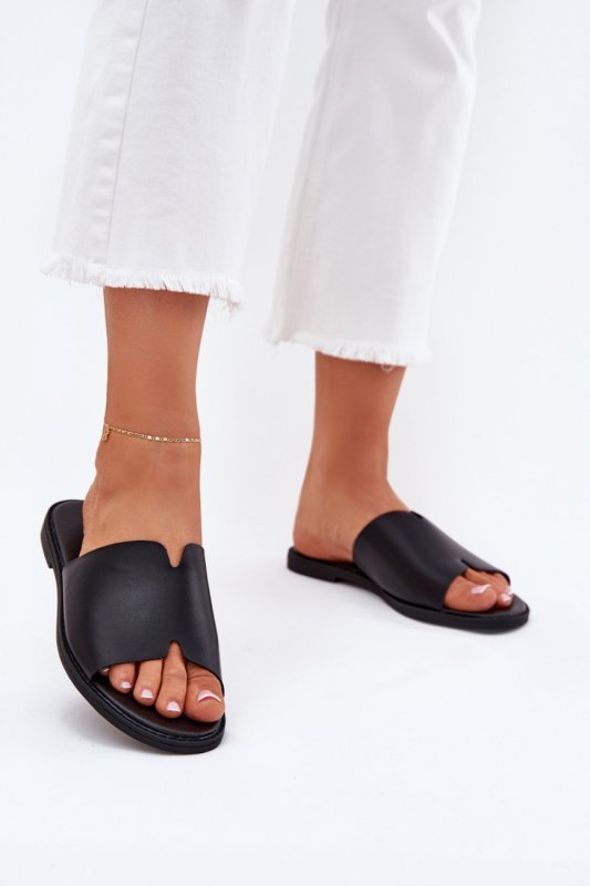 Sandał Klapki Model Kalimira 25SD35-8835 Black - Step in style
