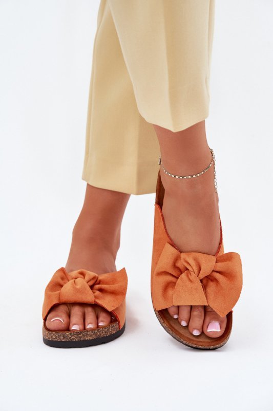 Sandał Klapki Model Seressa WD293 Orange - Step in style