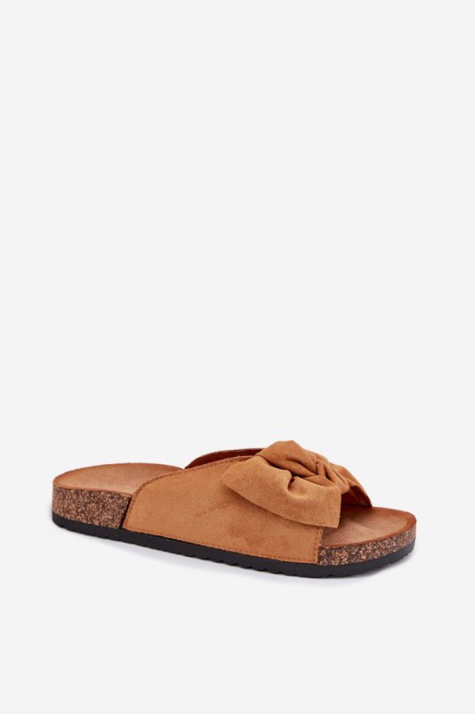 Sandał Klapki Model Seressa WD293 Camel - Step in style