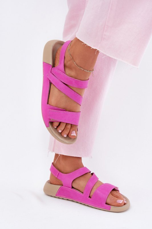 Sandały Model Zazoo K1004 Fuksja - Step in style