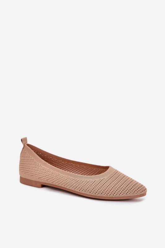 Baleriny Model Sarina ZA43P Dark Beige - Step in style