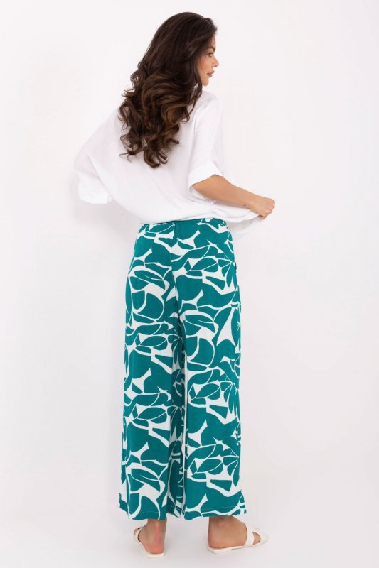 Spodnie Damskie Model D73771M62237F Dark Green - Sublevel