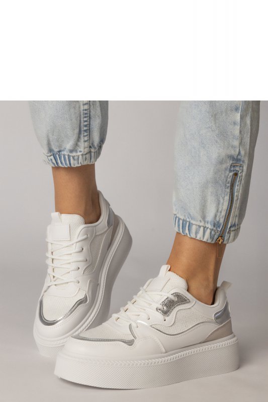Buty Sportowe Model Miruna L991 White - PRIMO