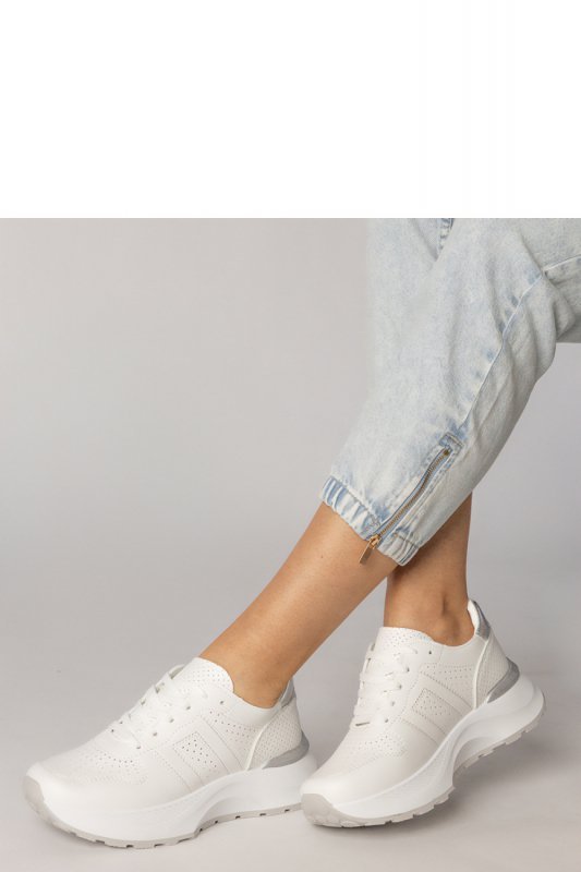 Buty Sportowe Model Lenkuta L993 White - PRIMO