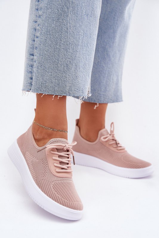 Buty Sportowe Model Kalyra NB722 Pink - Step in style