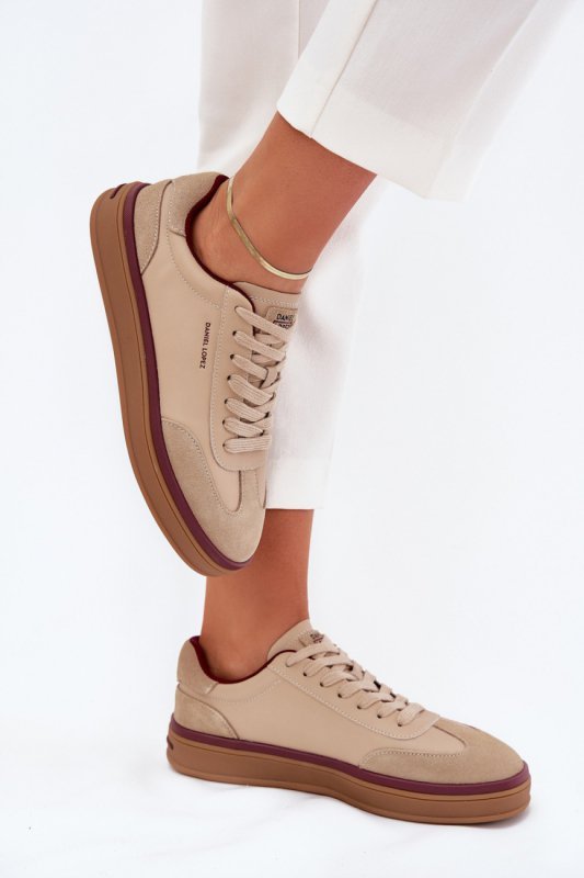 Buty Sportowe Model Daniel Lopez SS2D4007 Beige - Step in style