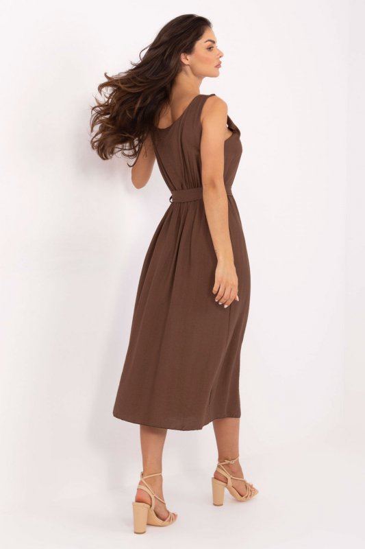 Sukienka Model MI-SK-A1710.60 Brown - Italy Moda