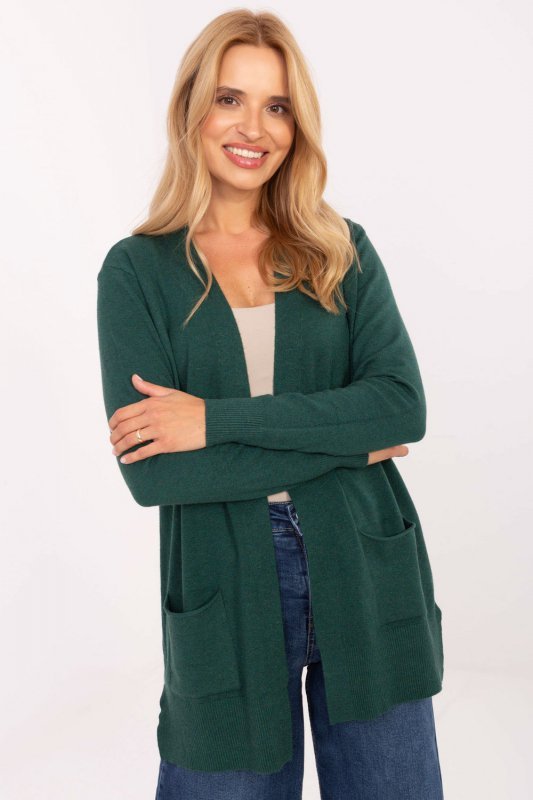 Sweter Kardigan Model PM-SW-8481.01 Dark Green - Factory Price