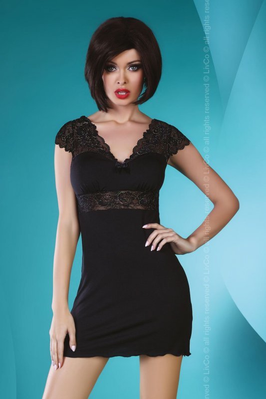 Komplet Model Accalia Black  - Livia Corsetti Fashion