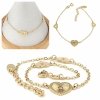 BRACELET GOLD CELEBRITY NEREZOVÁ OCEL